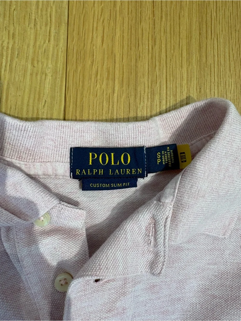 Ralph Lauren Light Pink Heather Short-Sleeve Polo